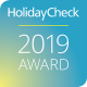 Badge HolidayCheck 2019 Award
